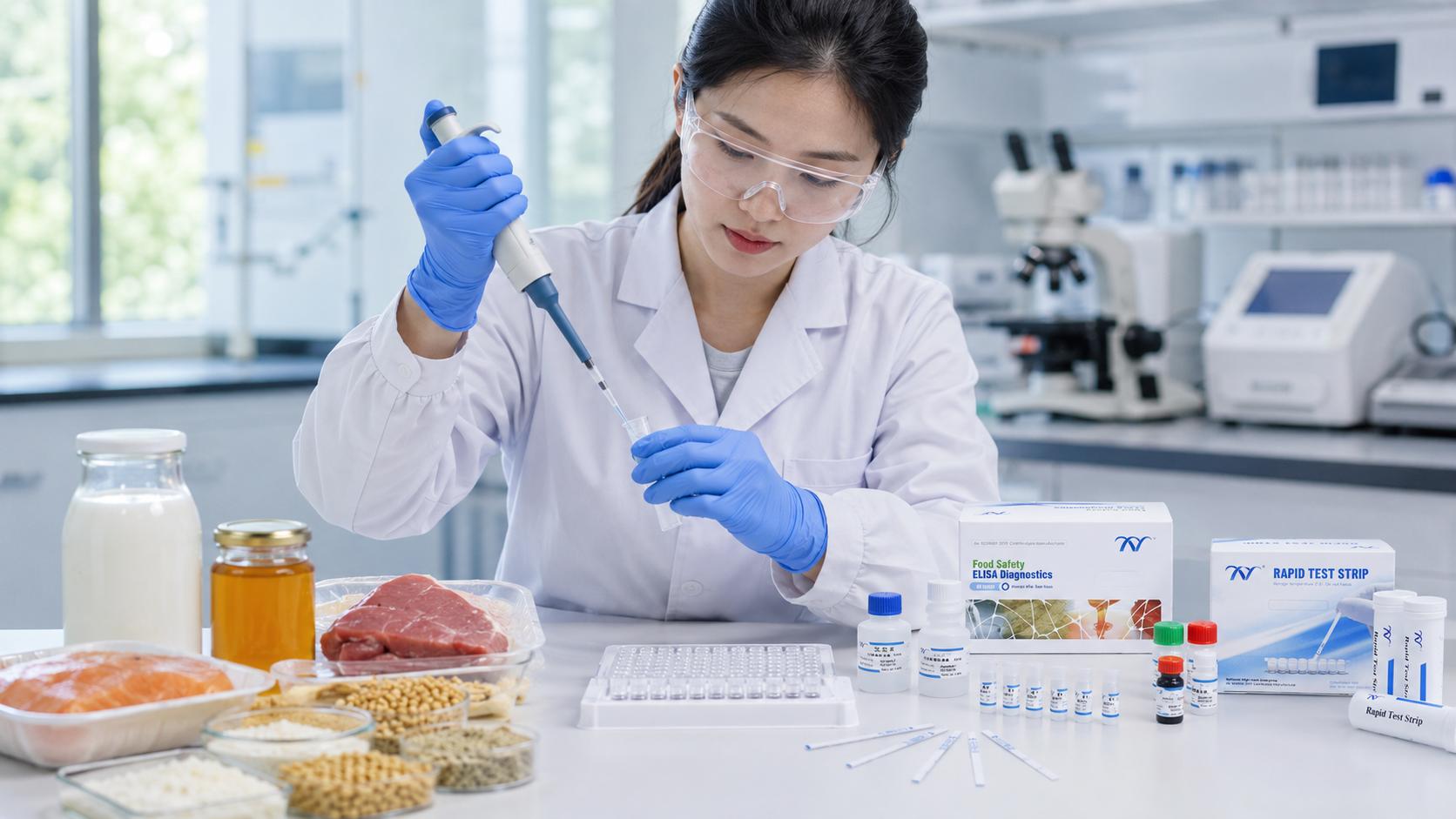 on-site-food-safety-testing-rapid-test-strip-quality-control